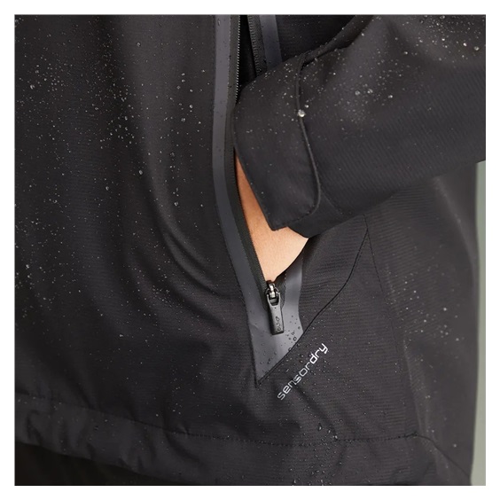 Ping Stevie waterproof damska kurtka, czarna