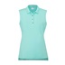 Ping Solene sleeveless damskie polo bez rękawów, aruba blue