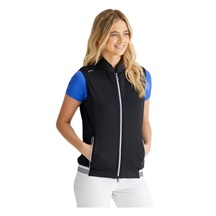 PING Dot Fleece damska kamizelka, czarna