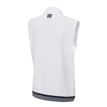 PING Dot Fleece damska kamizelka, biało/granatowa