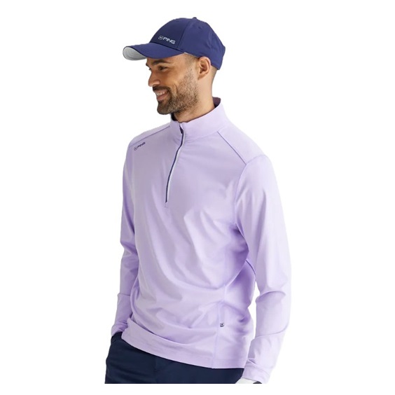 PING Latham męska bluza, fioletowa