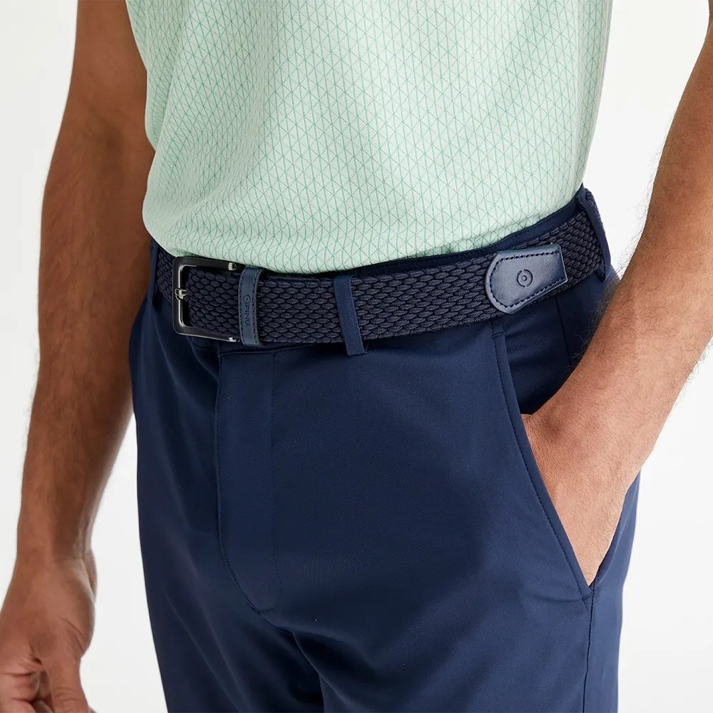 Ping Stretch Webbing pasek męski, granatowy