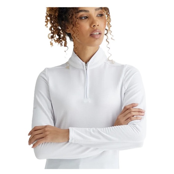 Ping Abigale Performance Fleece damska bluza, biała