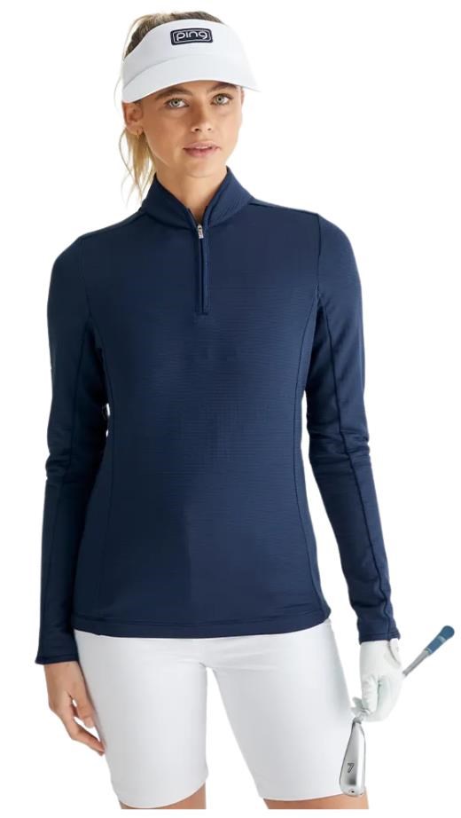Ping Abigale Performance Fleece damska bluza, granatowa