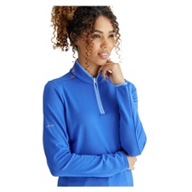 Ping Abigale Performance Fleece damska bluza, niebieska