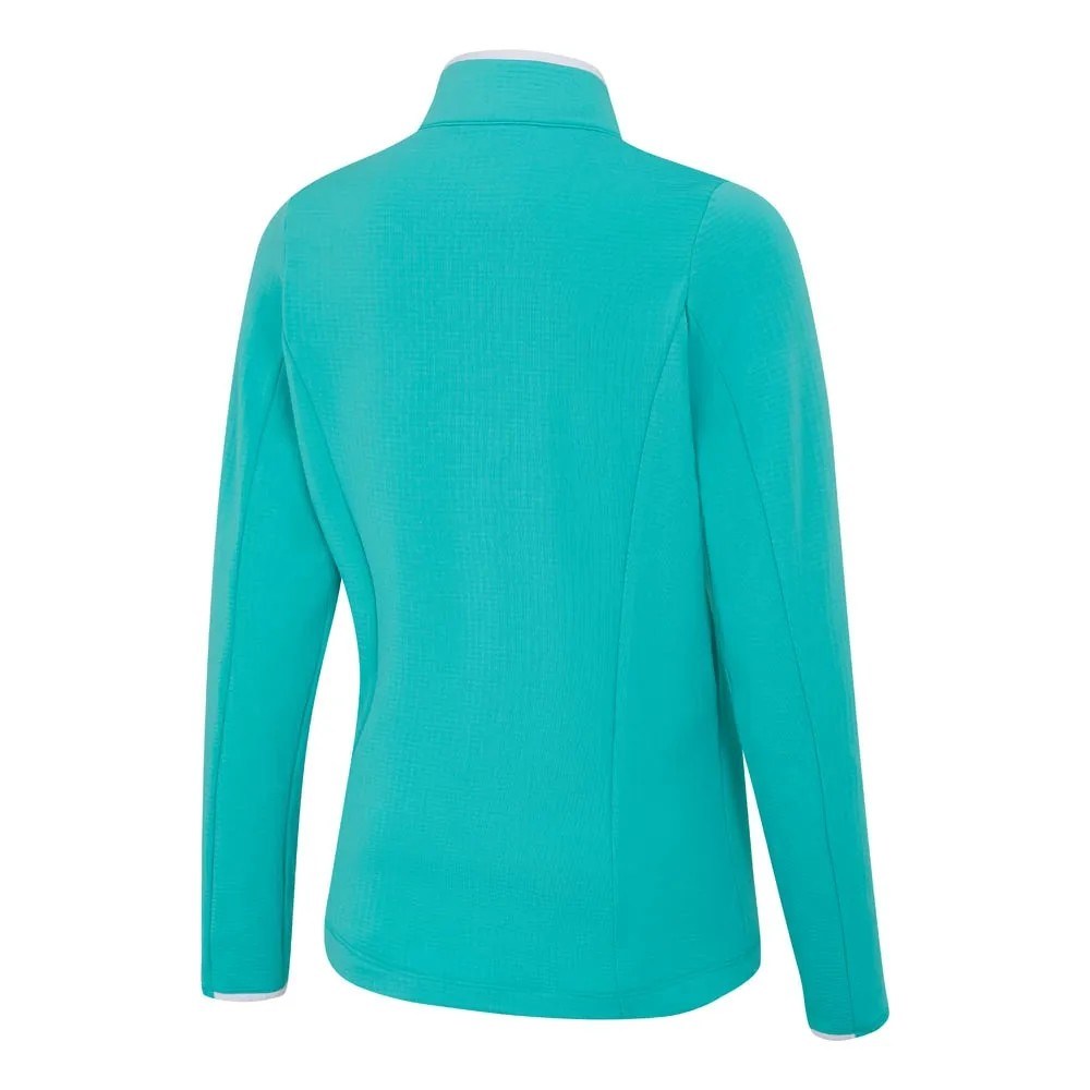 Ping Abigale Performance Fleece damska bluza, turkusowa
