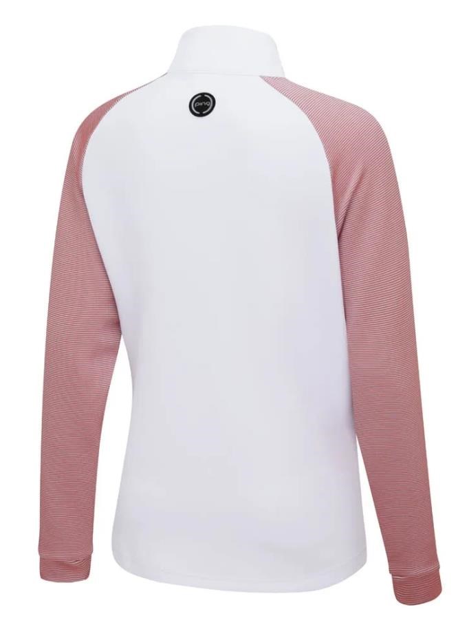 Ping Tembi damska bluza, white/sweet pea