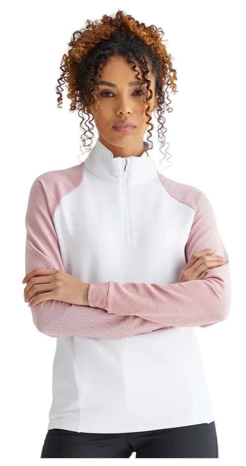 Ping Tembi damska bluza, white/sweet pea