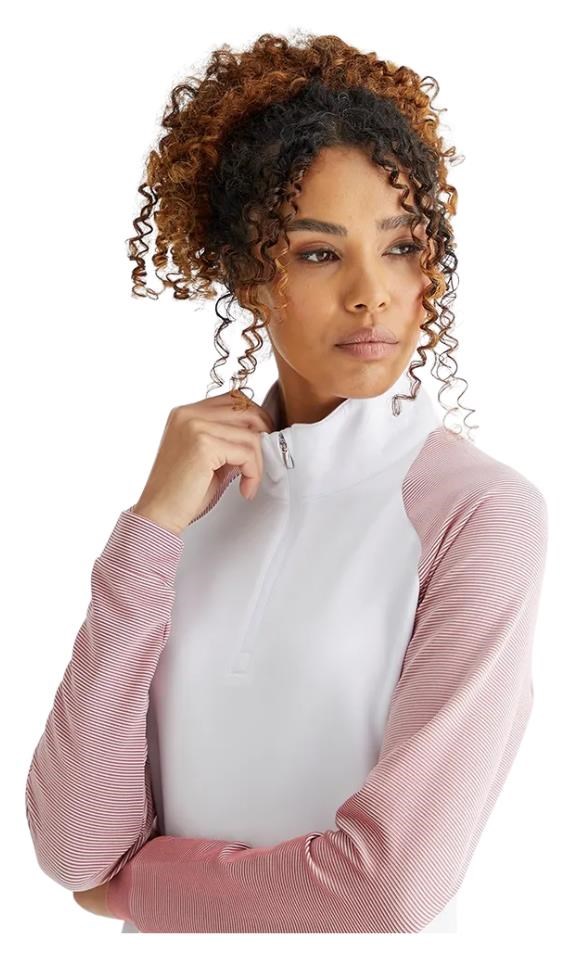 Ping Tembi damska bluza, white/sweet pea