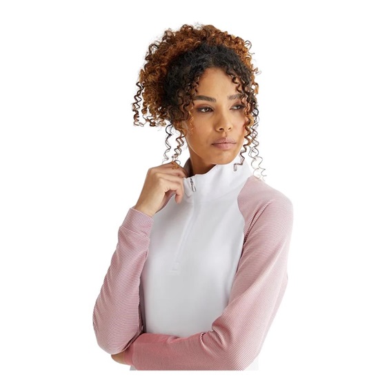 Ping Tembi damska bluza, white/sweet pea