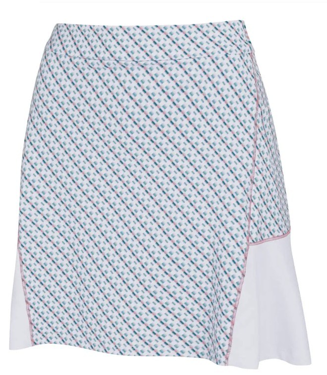 Ping Odetta spódnica golfowa, white/neoteric