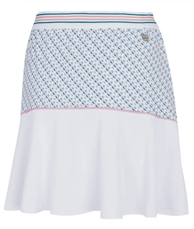 Ping Odetta spódnica golfowa, white/neoteric