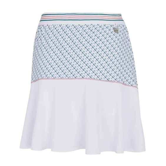 Ping Odetta spódnica golfowa, white/neoteric