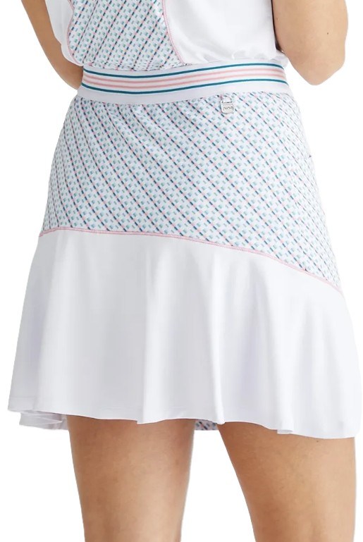 Ping Odetta spódnica golfowa, white/neoteric