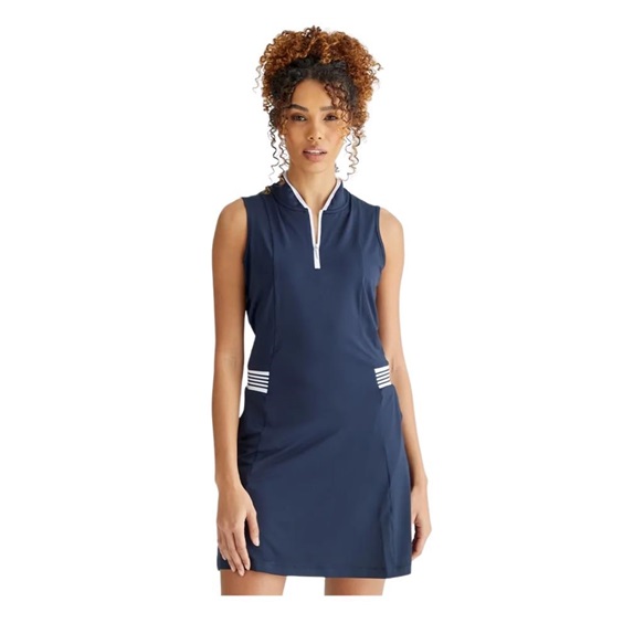 PING Mazzy Sleeveless sukienka golfowa, granatowa