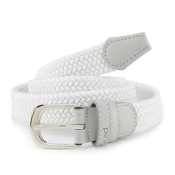 Ping stretch webbing damski pasek, biały