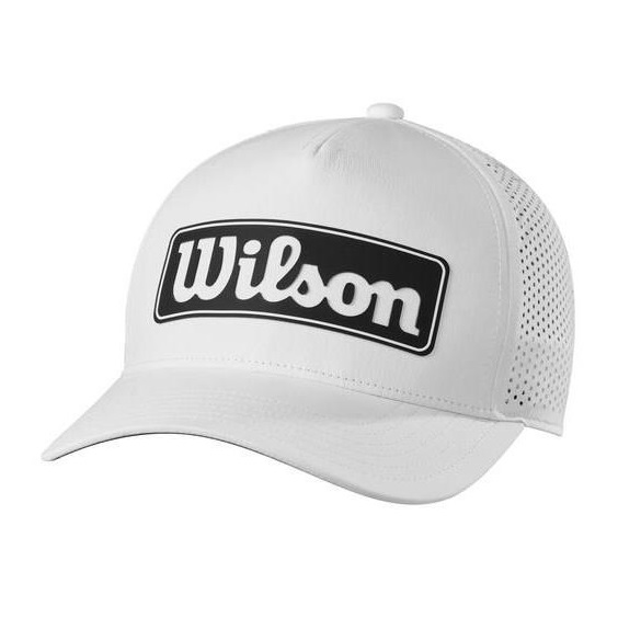 Wilson Performance męska czapka z daszkiem, biała