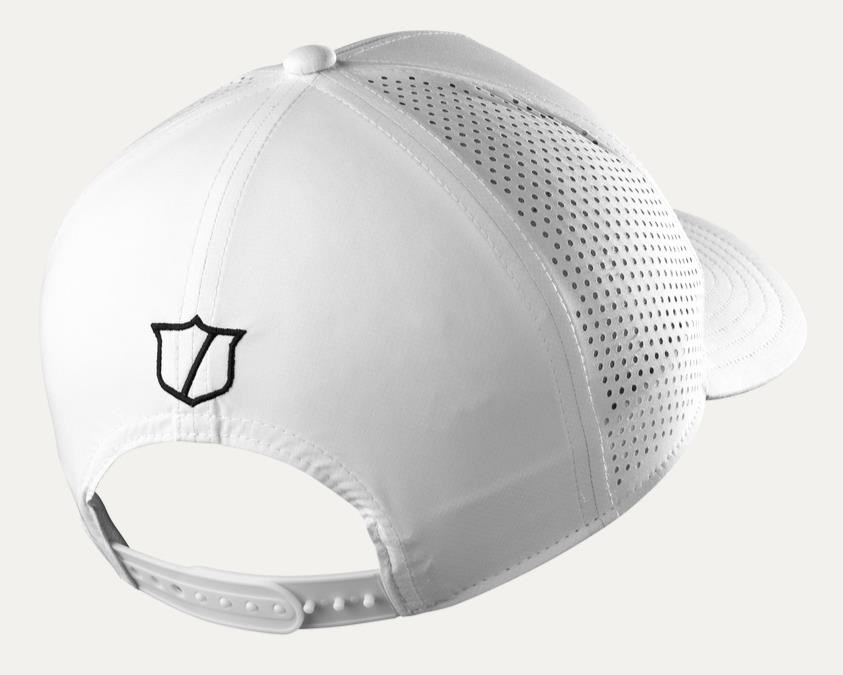 Wilson Performance męska czapka z daszkiem, biała