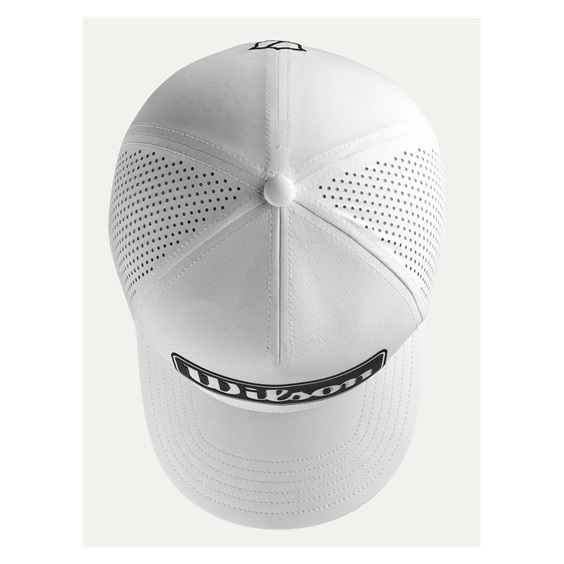 Wilson Performance męska czapka z daszkiem, biała