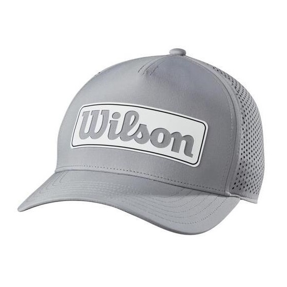 Wilson Performance męska czapka z daszkiem, szara