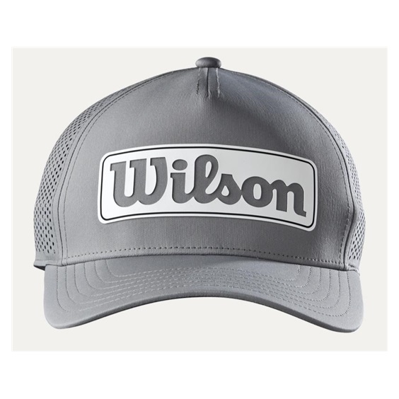 Wilson Performance męska czapka z daszkiem, szara