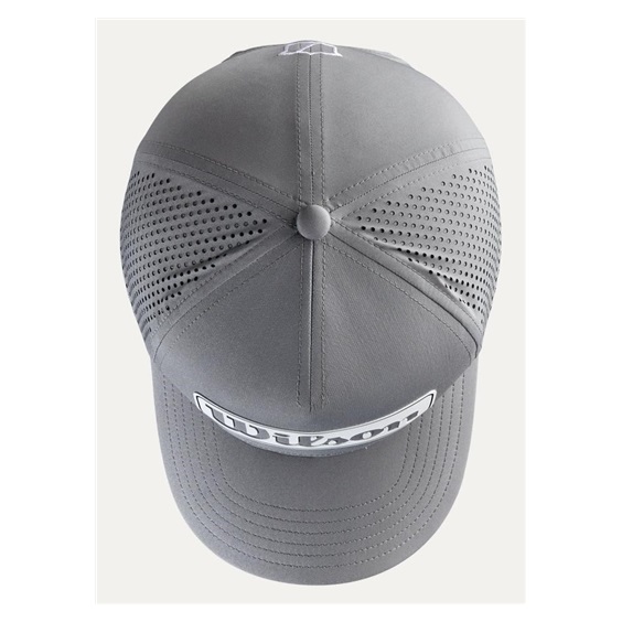 Wilson Performance męska czapka z daszkiem, szara