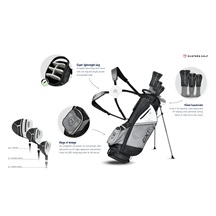 Masters GX1 Gts męski zestaw golfowy, grafit