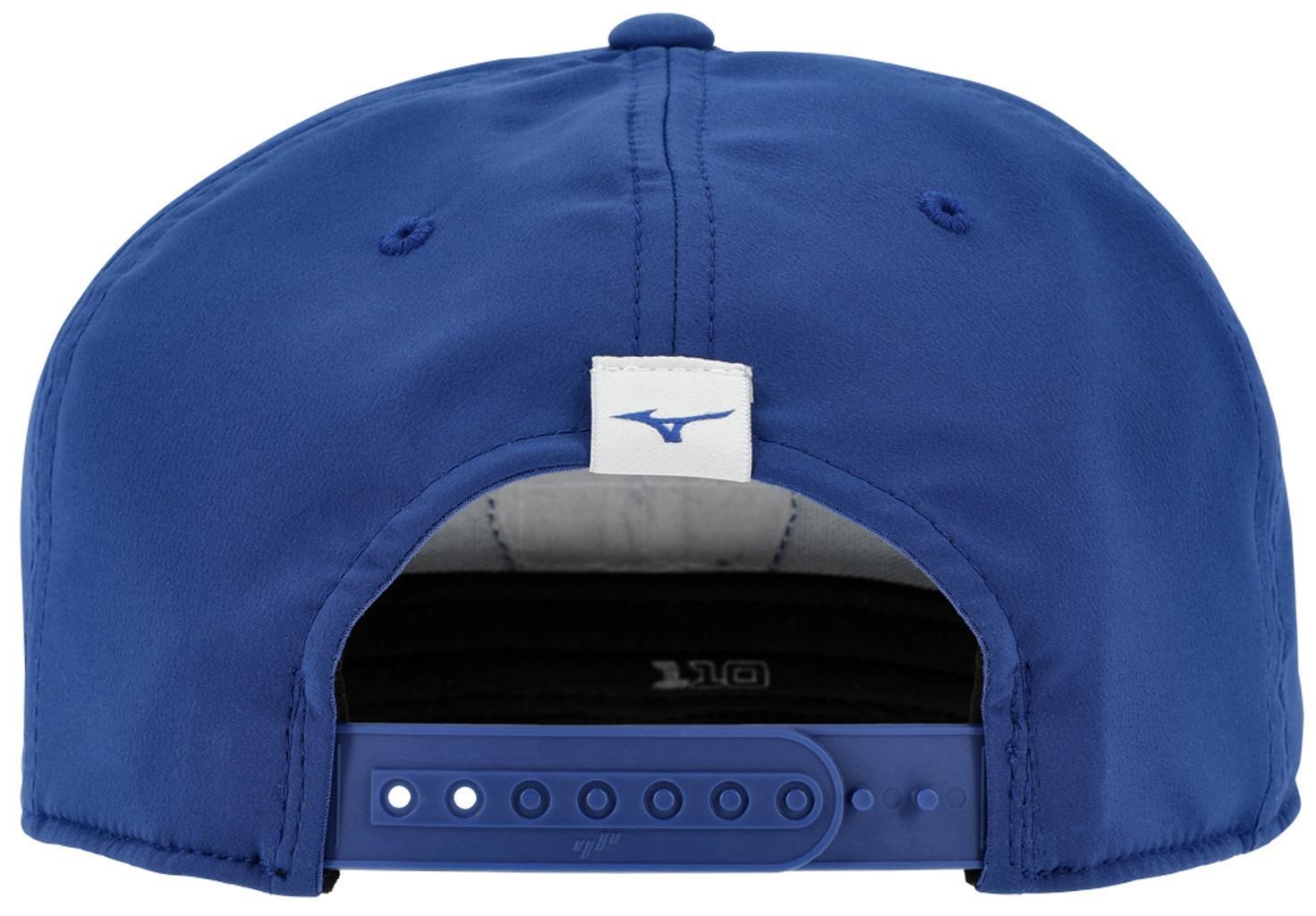 Mizuno Crossed Clubs Snapback męska czapka z daszkiem, niebieska