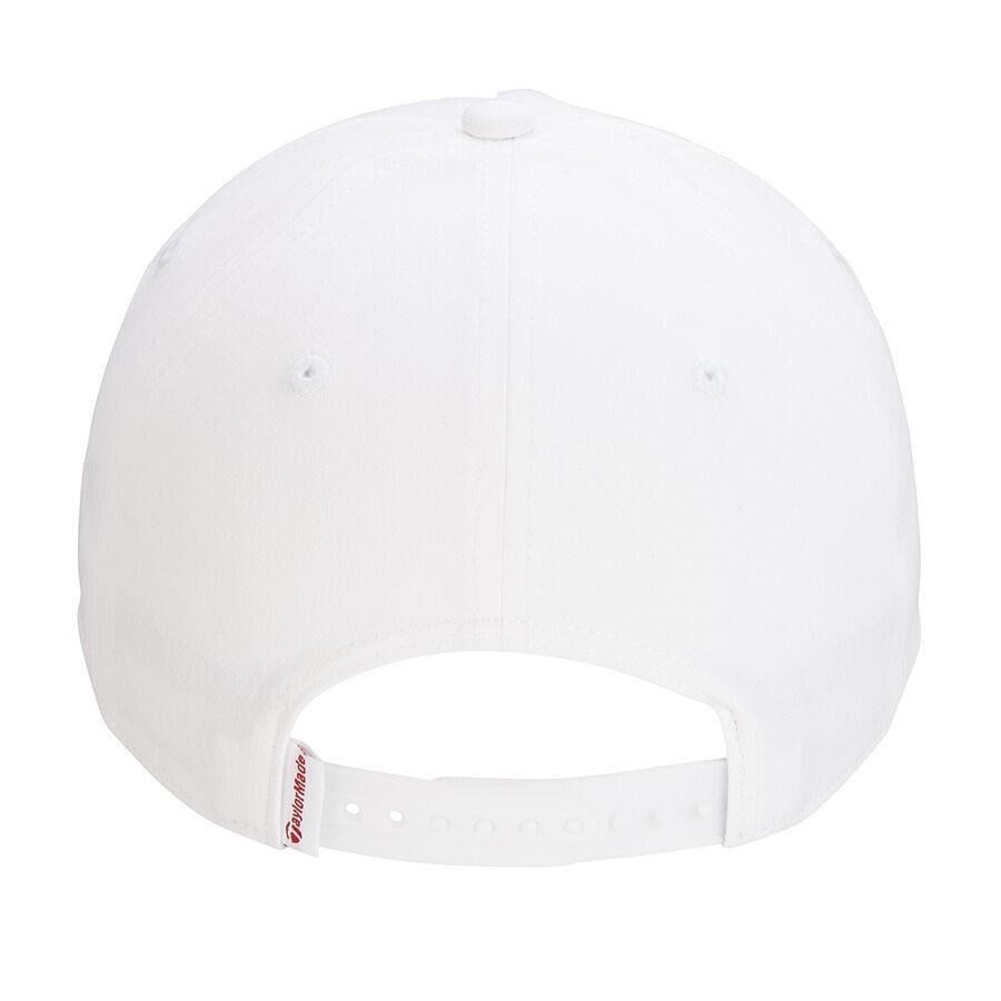 TaylorMade 5 Panel czapka z daszkiem, biała