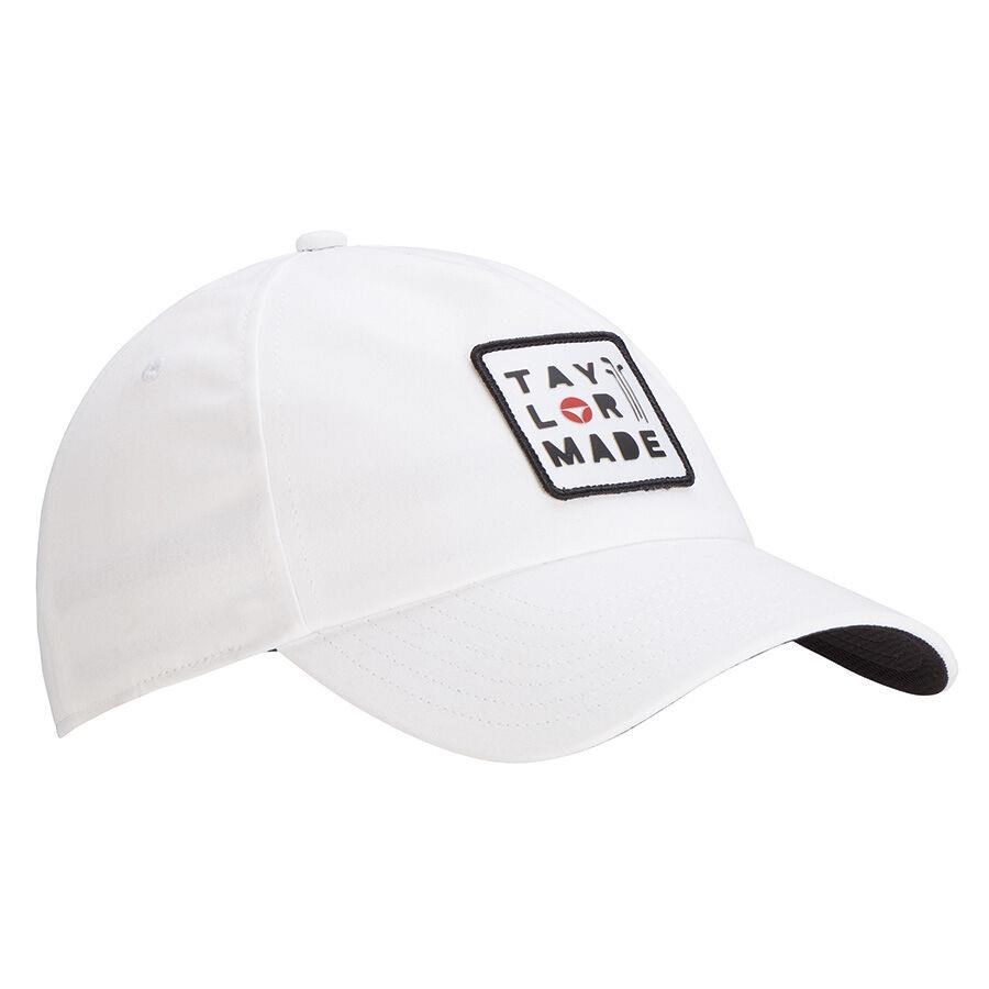 TaylorMade 5 Panel czapka z daszkiem, biała