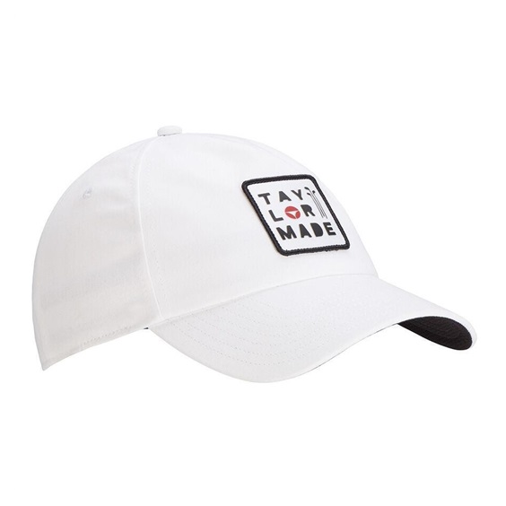 TaylorMade 5 Panel czapka z daszkiem, biała