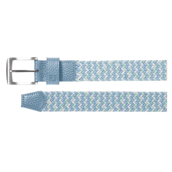 FootJoy Braided pasek, blue jay/white/pistachio, blue jay/white/pistachio