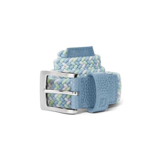 FootJoy Braided pasek, blue jay/white/pistachio, blue jay/white/pistachio
