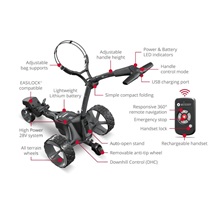 Motocaddy ME REMOTE wózek elektryczny, Ultra Lithium