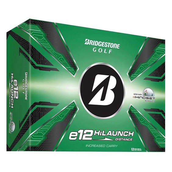 Bridgestone e12 HiLaunch MindSet piłki golfowe