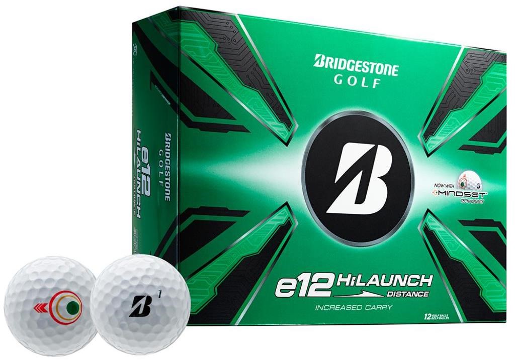 Bridgestone e12 HiLaunch MindSet piłki golfowe