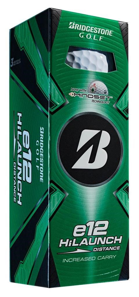 Bridgestone e12 HiLaunch MindSet piłki golfowe