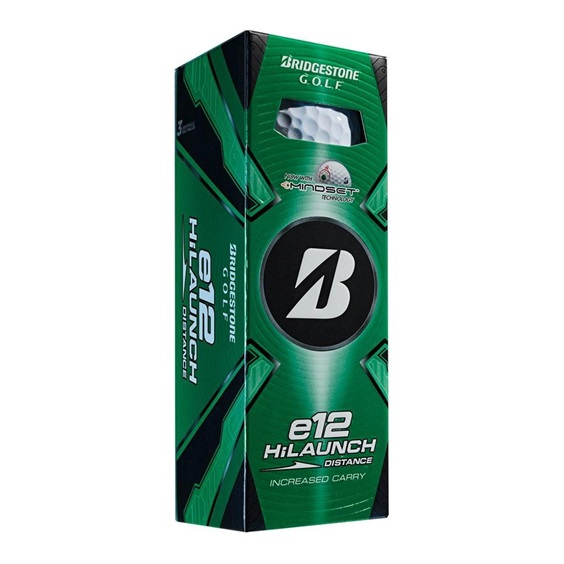 Bridgestone e12 HiLaunch MindSet piłki golfowe