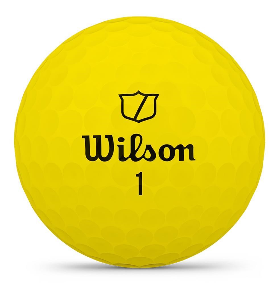 Wilson Triad piłki golfowe, żółte