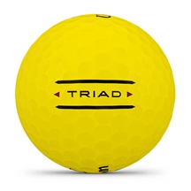 Wilson Triad piłki golfowe, żółte