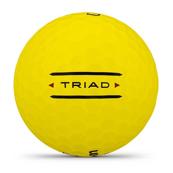 Wilson Triad piłki golfowe, żółte