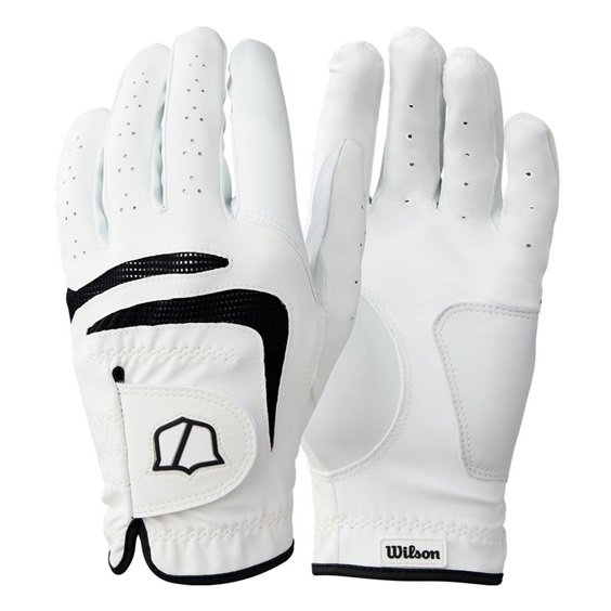 Wilson Grip Plus męska rękawica golfowa, biała