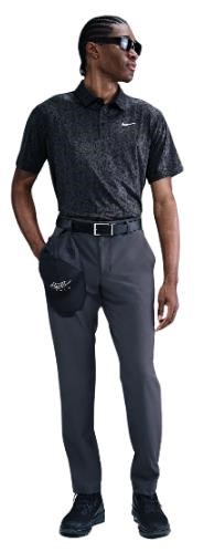 Nike Tour męskie polo, antracyt