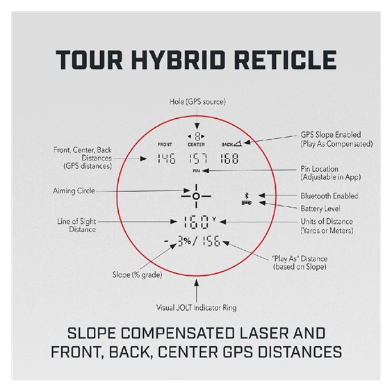 Bushnell Tour Hybrid dalmierz laserowy