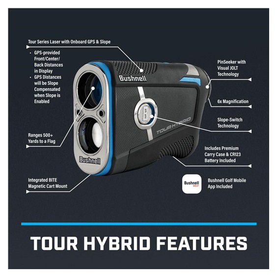 Bushnell Tour Hybrid dalmierz laserowy