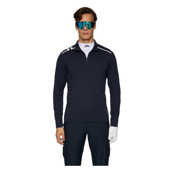 J.Lindeberg Leon Quarter Zip Mid Layer męska bluza, JL navy