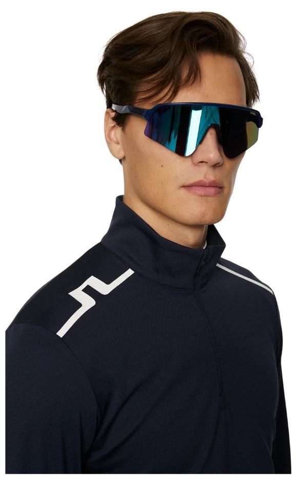 J.Lindeberg Leon Quarter Zip Mid Layer męska bluza, JL navy