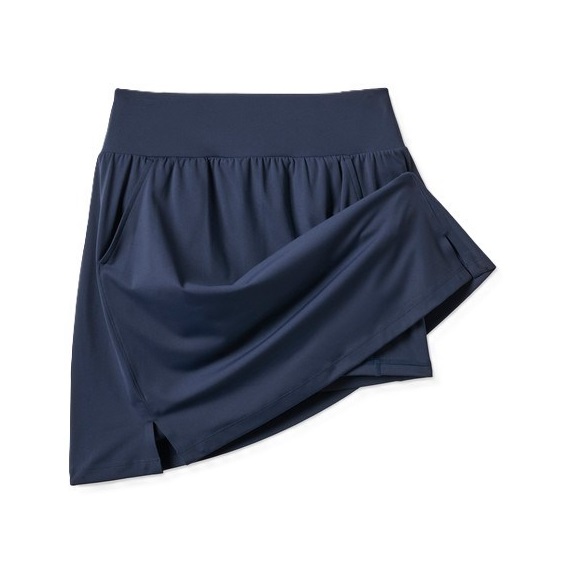 Travis Mathew Game Set Match Long spódnica golfowa, granatowa