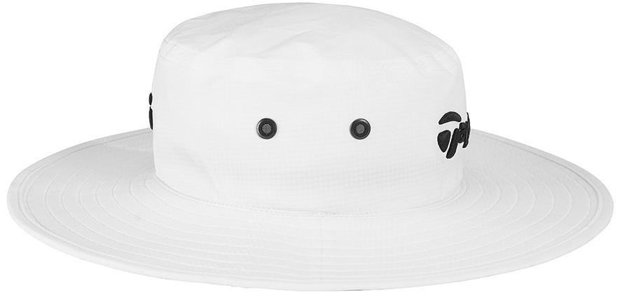 TaylorMade Metal Eyelit Bucket Hat męski kapelusz, biały