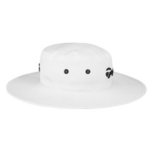 TaylorMade Metal Eyelit Bucket Hat męski kapelusz, biały